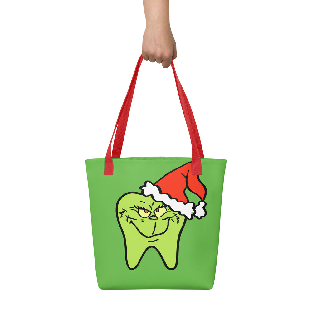 
            
                Load image into Gallery viewer, He&amp;#39;s a Mean One Tooth Tote Bag
            
        