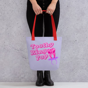
            
                Load image into Gallery viewer, Toothy Ring Pop Tote bag
            
        