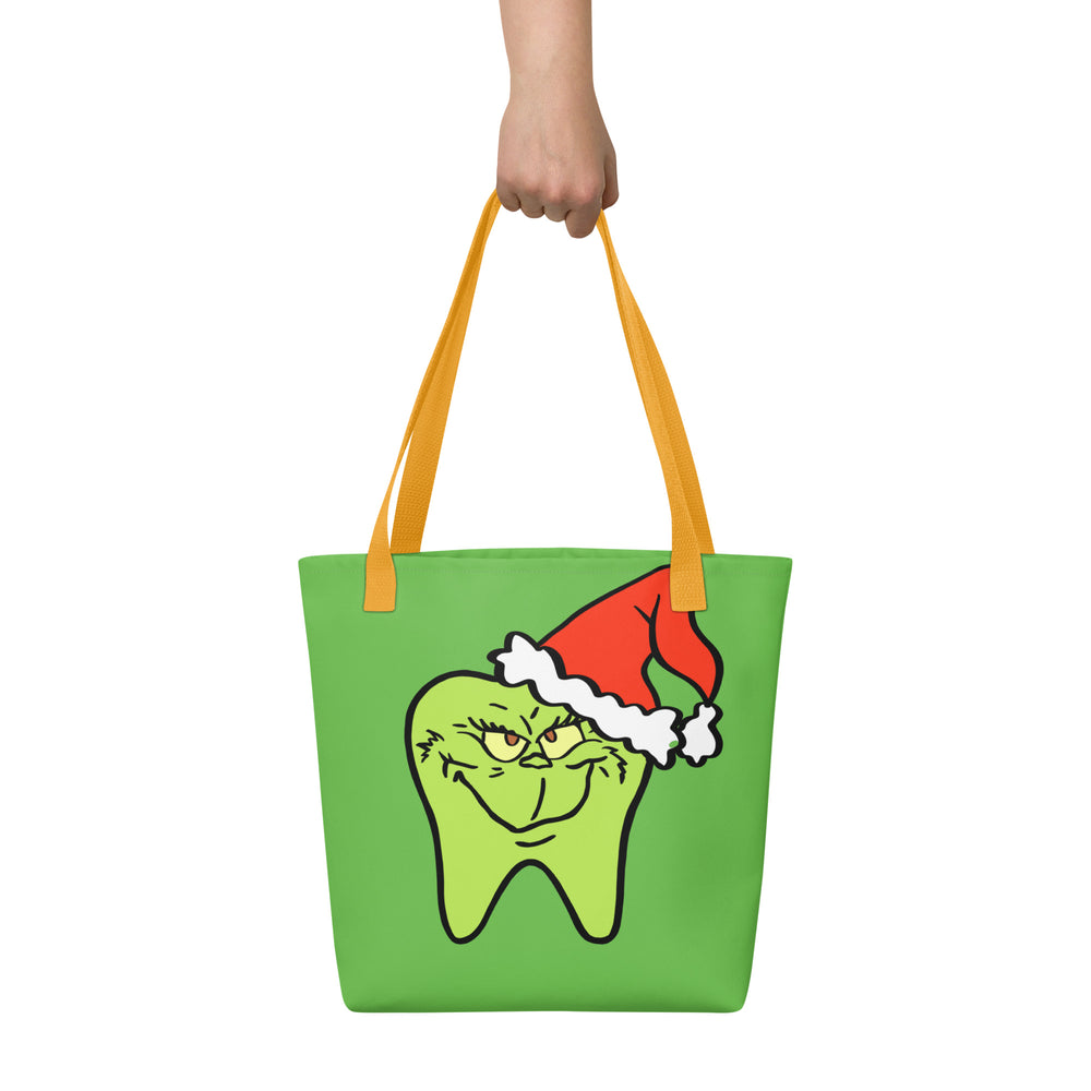 
            
                Load image into Gallery viewer, He&amp;#39;s a Mean One Tooth Tote Bag
            
        