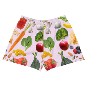 All Good Food Women’s Recycled Athletic Shorts