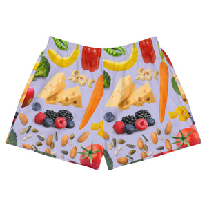 All Good Food Women’s Recycled Athletic Shorts