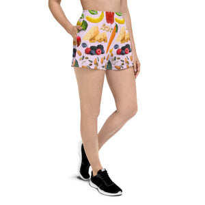 All Good Food Women’s Recycled Athletic Shorts