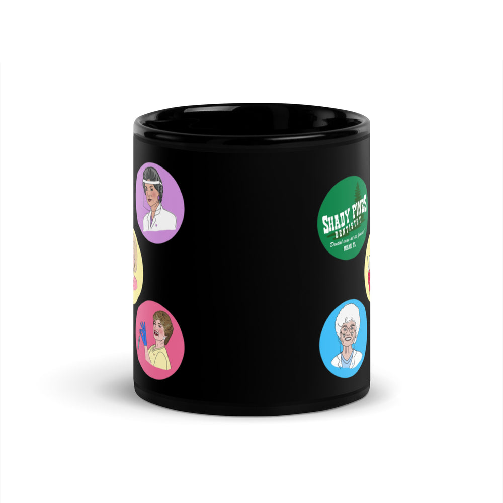 The GG Classic Black Glossy Mug