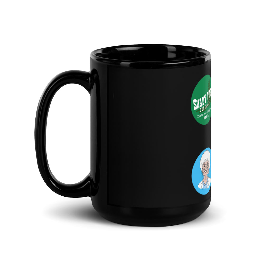 The GG Classic Black Glossy Mug