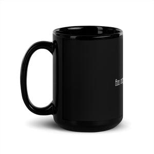 In My Spooky Era Ghostface Tooth Black Glossy Mug