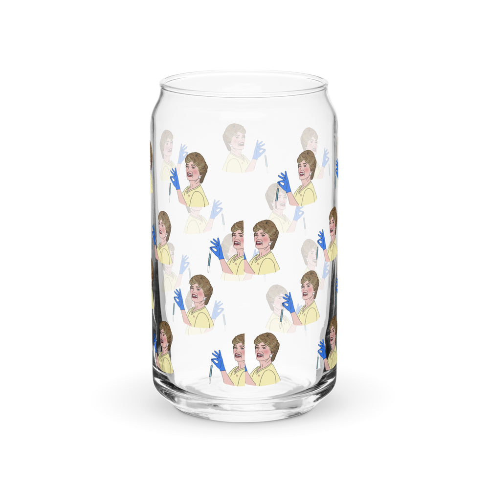 
            
                Load image into Gallery viewer, Blanche The Golden Girls Can-shaped glass
            
        