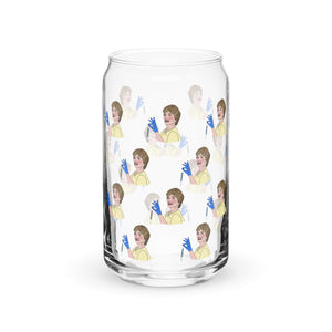 
            
                Load image into Gallery viewer, Blanche The Golden Girls Can-shaped glass
            
        