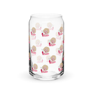 
            
                Load image into Gallery viewer, Rose The Golden Girls Can-shaped glass
            
        