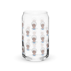 Sophia The Golden Girls Can-shaped glass