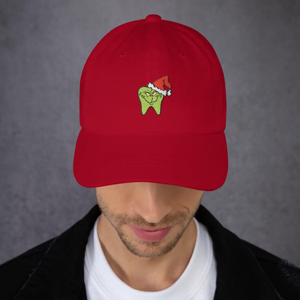 
            
                Load image into Gallery viewer, He&amp;#39;s a Mean One Tooth Embroidered Dad Hat
            
        