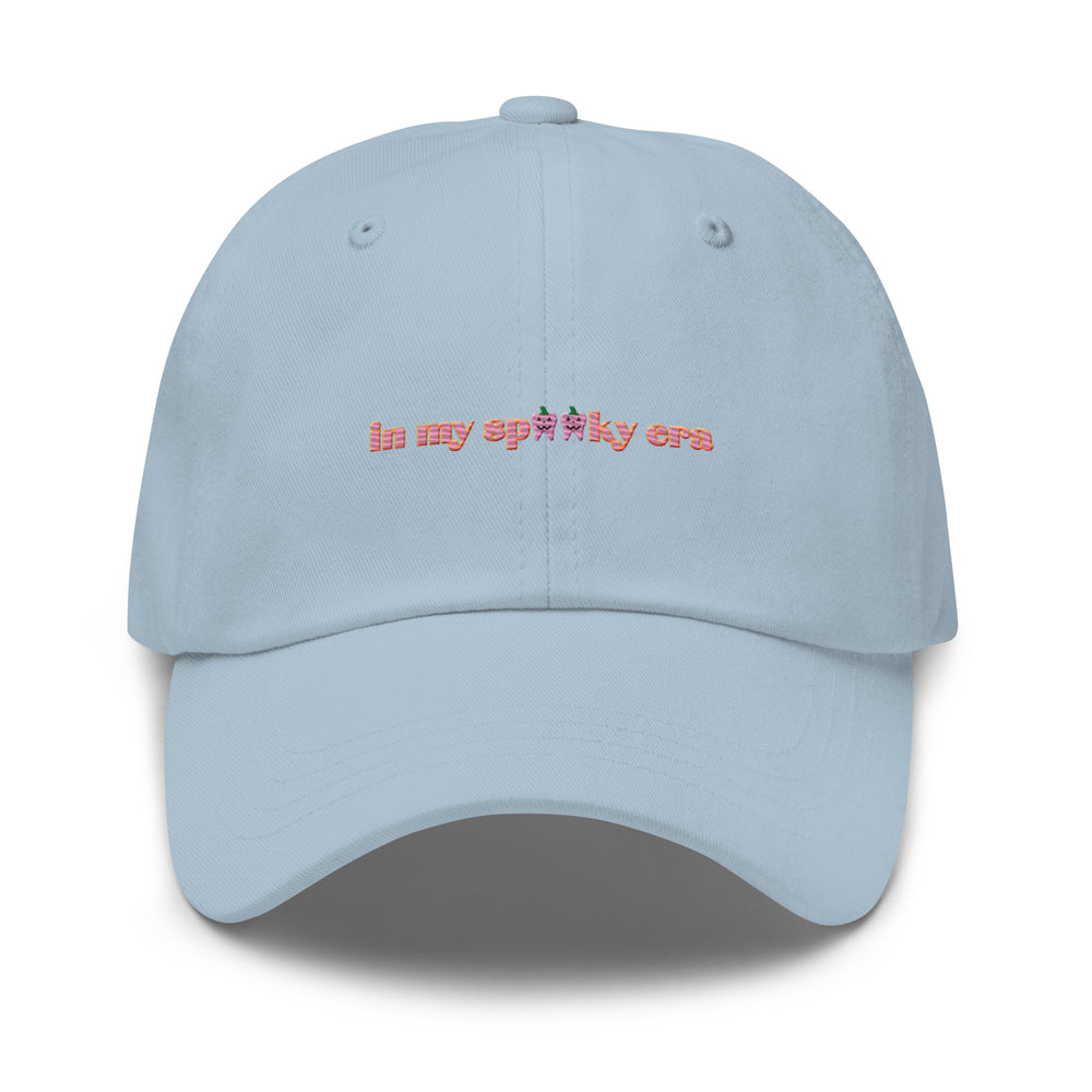 
            
                Load image into Gallery viewer, in my spooky era pink jack-o&amp;#39;-lantern tooth Dad hat
            
        
