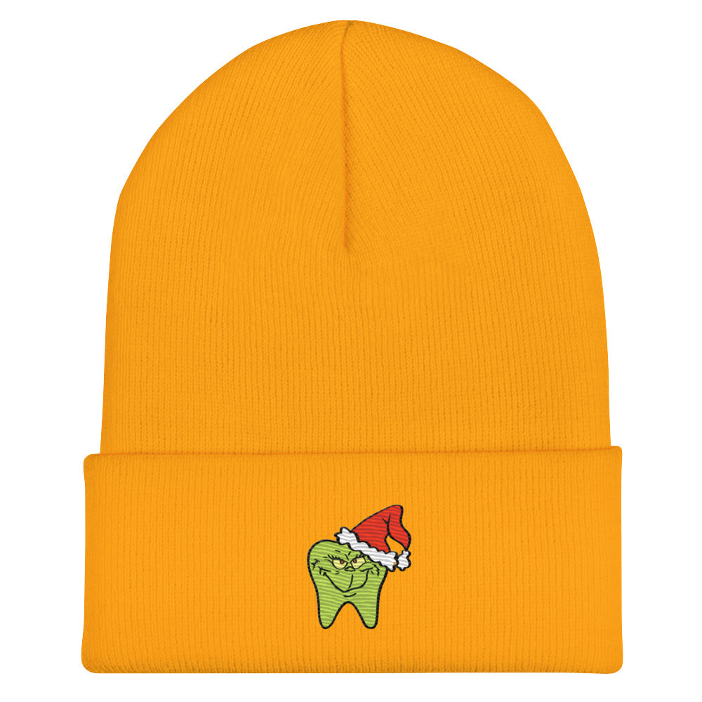 
            
                Load image into Gallery viewer, He&amp;#39;s A Mean One Embroidered Cuffed Beanie
            
        
