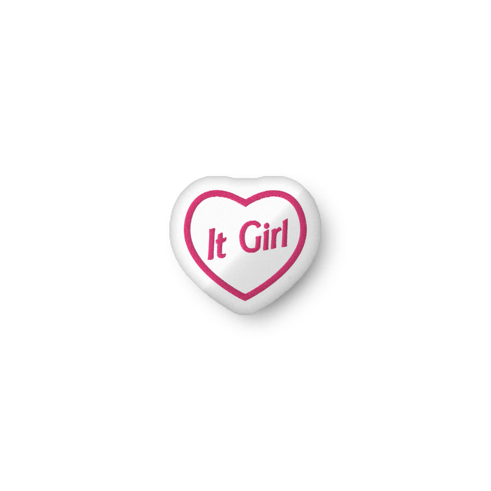 It Girl Heart Pillow