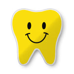 Happy Tooth Pillow- Yellow