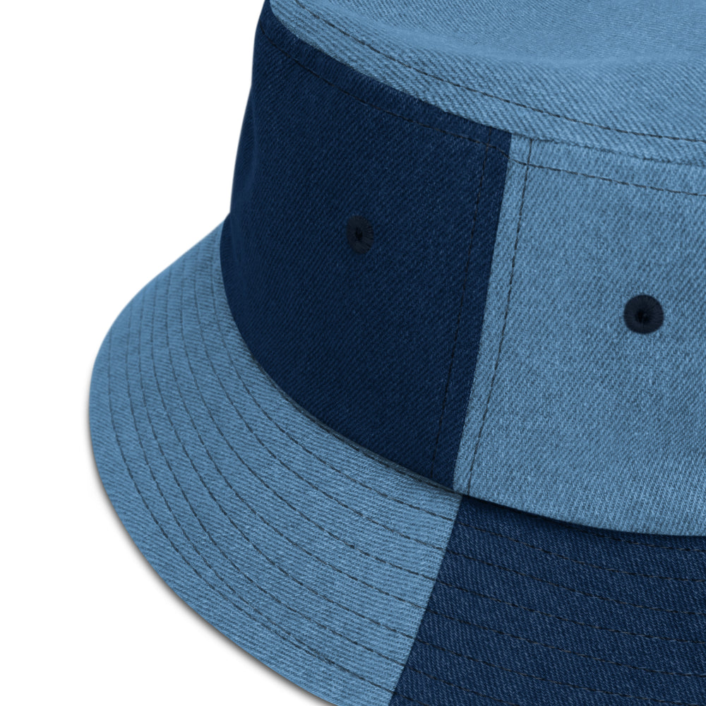 Totally Dental Babe Denim bucket hat