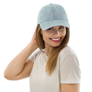 Cool Dental Mom Embroidered Denim Hat