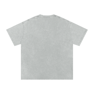 BattyBubu Snow Washed Oversized Cotton T-Shirt