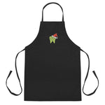 He's a Mean One Tooth Embroidered Apron