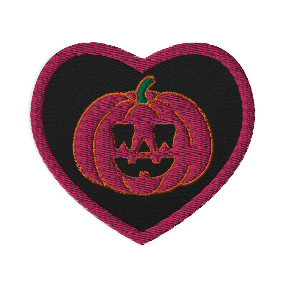 
            
                Load image into Gallery viewer, Pink Pumpkin Tooth Embroidered Patch
            
        