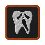 Scream Ghostface Tooth Embroidered Square Patch