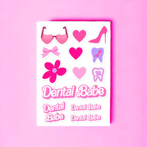 Dental Babe Sticker Sheet