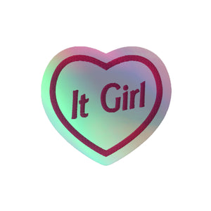 It Girl Holographic sticker