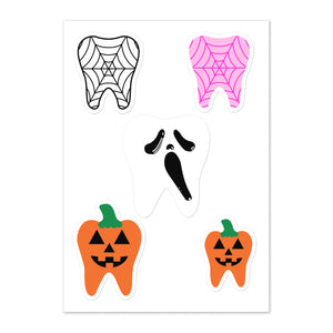 
            
                Load image into Gallery viewer, Halloween Teeth Sticker sheet
            
        