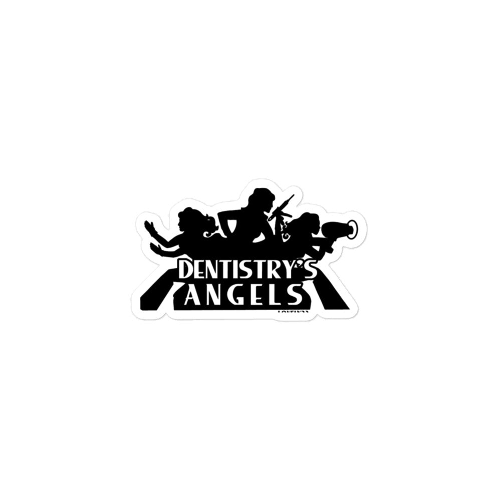 
            
                Load image into Gallery viewer, Dentistry’s Angels Black Sticker
            
        