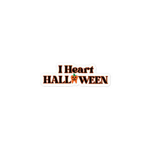 
            
                Load image into Gallery viewer, I Heart Halloween Jack-o&amp;#39;-lantern Tooth Sticker
            
        
