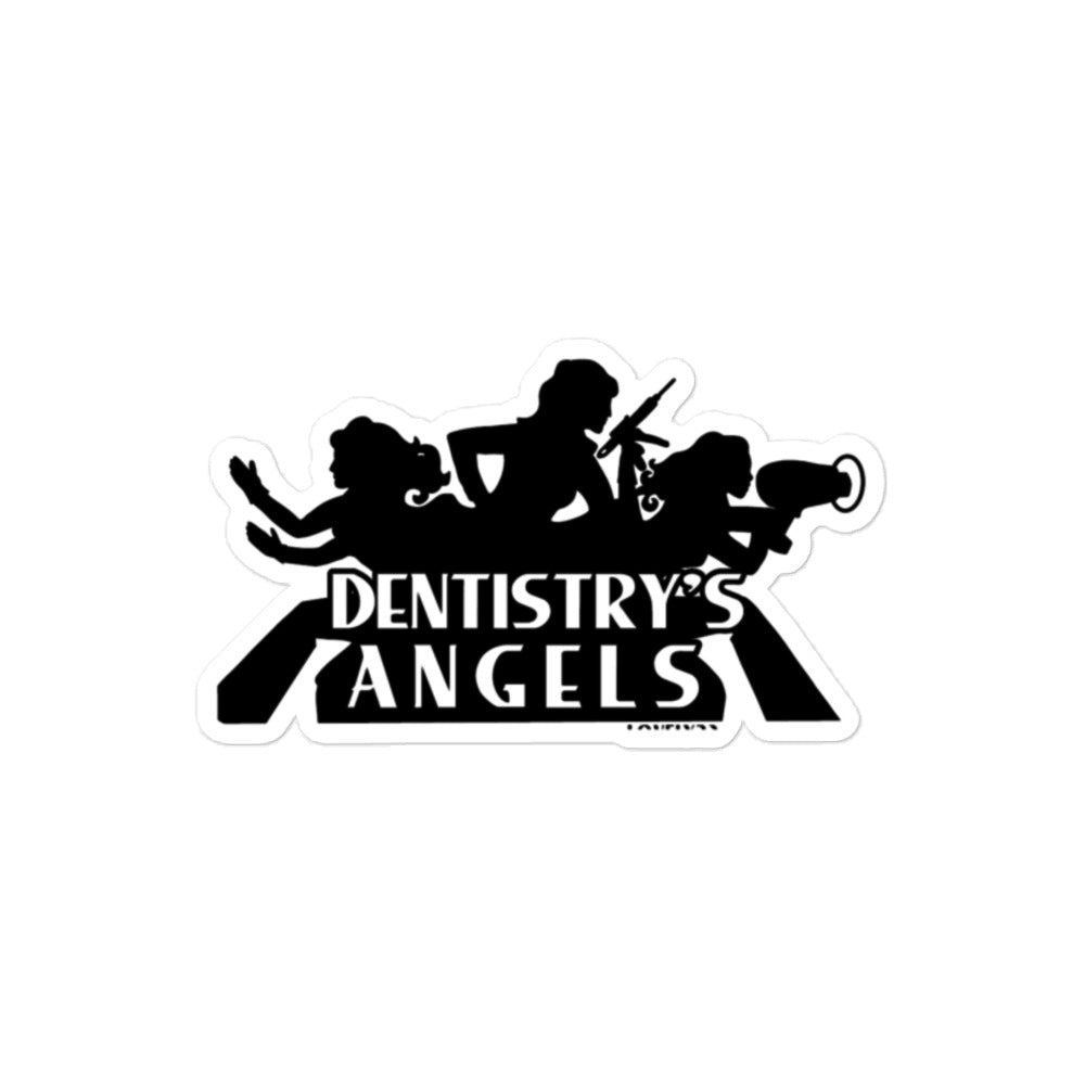 
            
                Load image into Gallery viewer, Dentistry’s Angels Black Sticker
            
        
