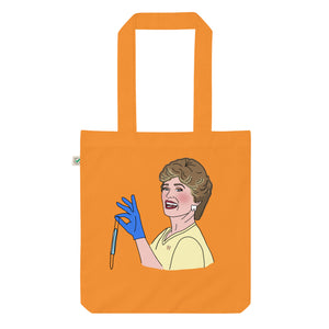 
            
                Load image into Gallery viewer, Blanche The Golden Girls Organic fashion tote bag
            
        