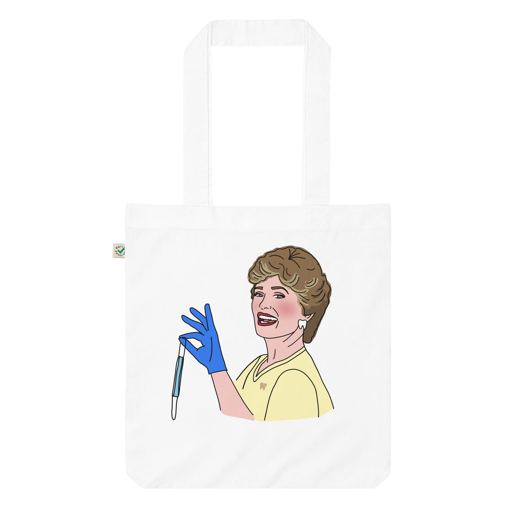 
            
                Load image into Gallery viewer, Blanche The Golden Girls Organic fashion tote bag
            
        