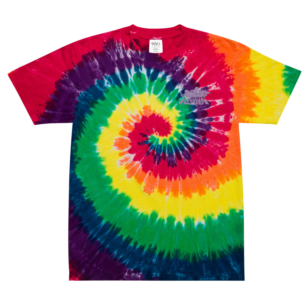 
            
                Load image into Gallery viewer, Dentistry&amp;#39;s Angels Oversized Tie-Dye T-Shirt
            
        