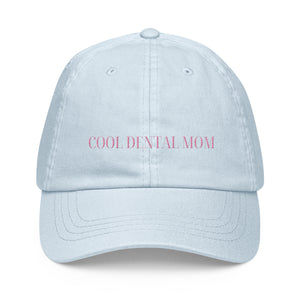 Cool Dental Mom Embroidered Pastel baseball hat
