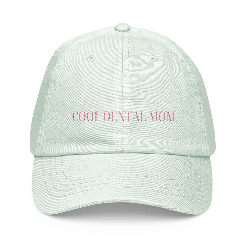 Cool Dental Mom Embroidered Pastel baseball hat