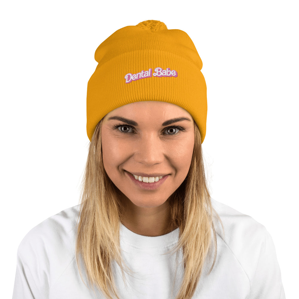 Dental Babe Pom-Pom Beanie