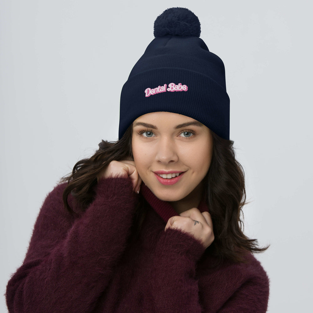 Dental Babe Pom-Pom Beanie