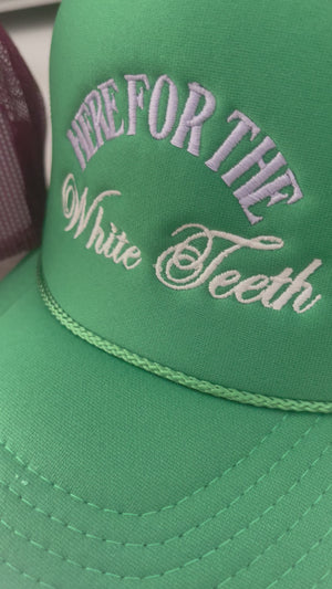 
            
                Load and play video in Gallery viewer, Here For The White Teeth- Embroidered Trucker Hat
            
        