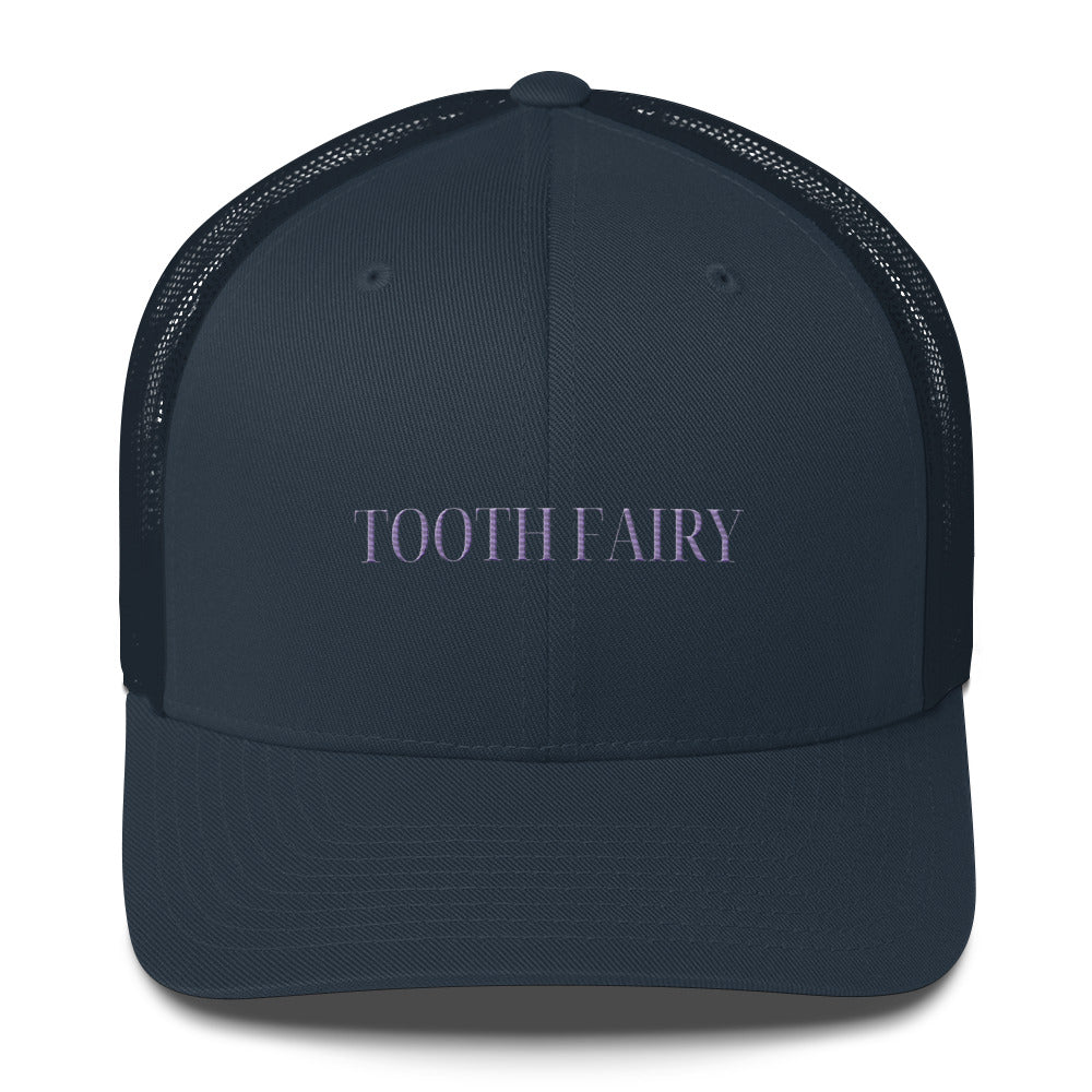 Tooth Fairy Embroidered Trucker Cap
