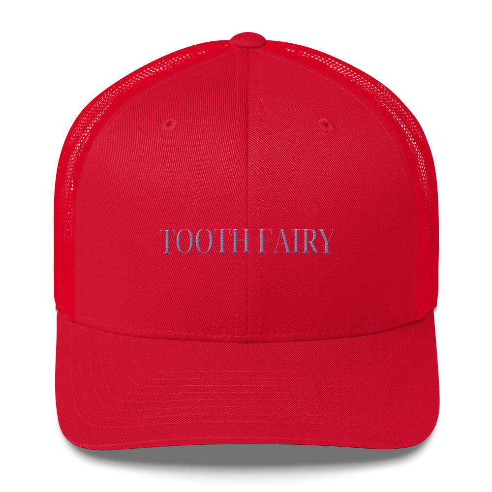 Tooth Fairy Embroidered Trucker Cap