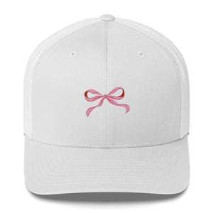 Pink Bow Trucker Cap