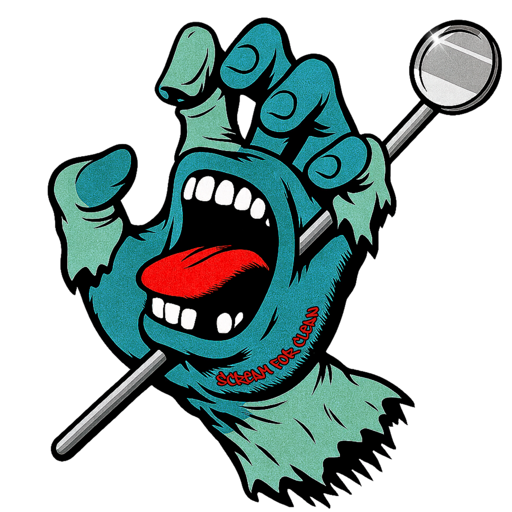 Scream For Clean Sticker