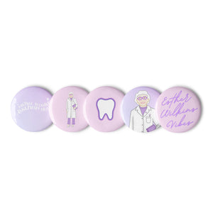 Ester Set of pin buttons