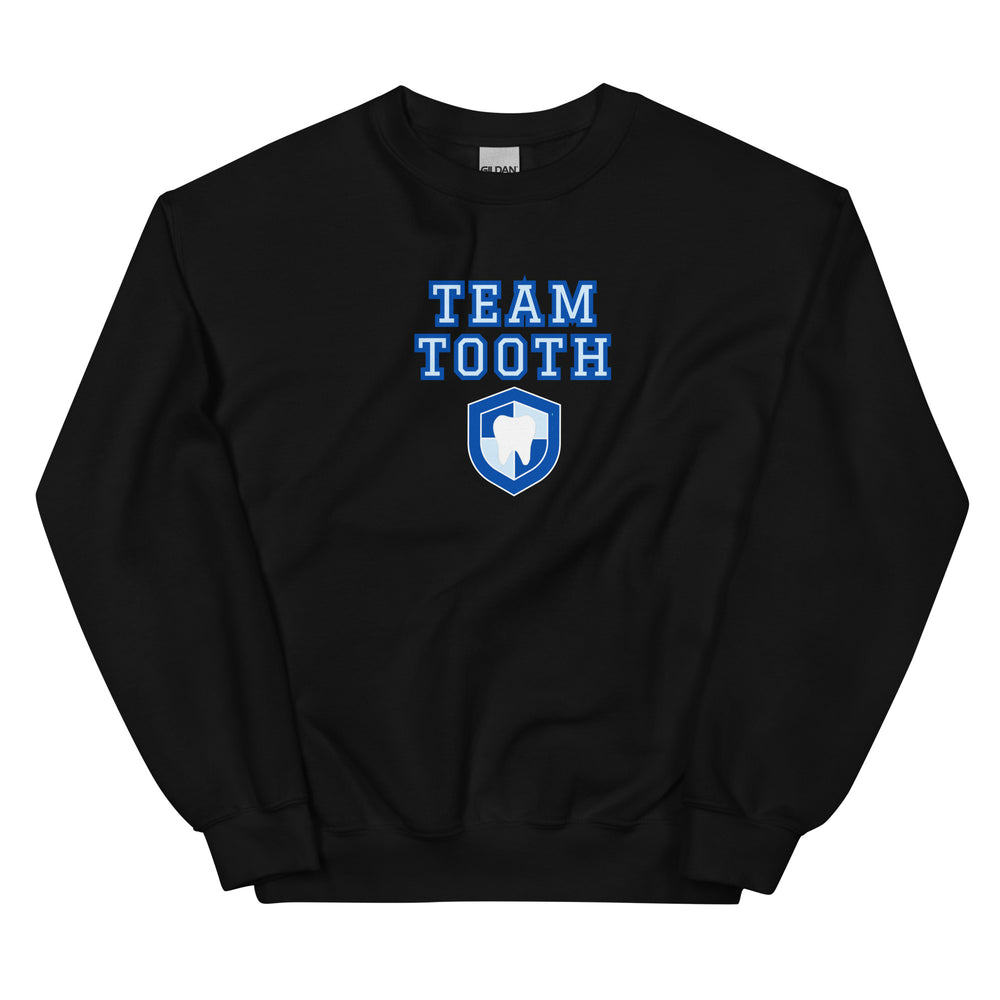 Team Tooth Sweatshirt Blue Design