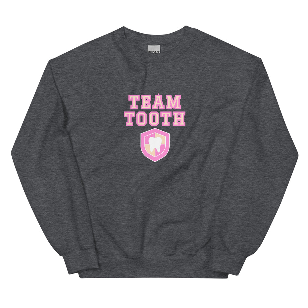Team Tooth Sweatshirt- Pink and Nude Design