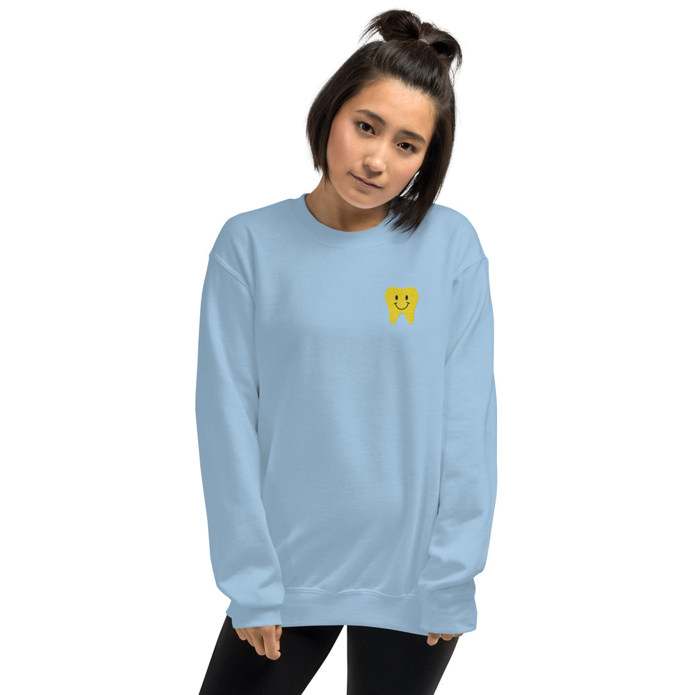 Happy Tooth Embroidered Sweatshirt