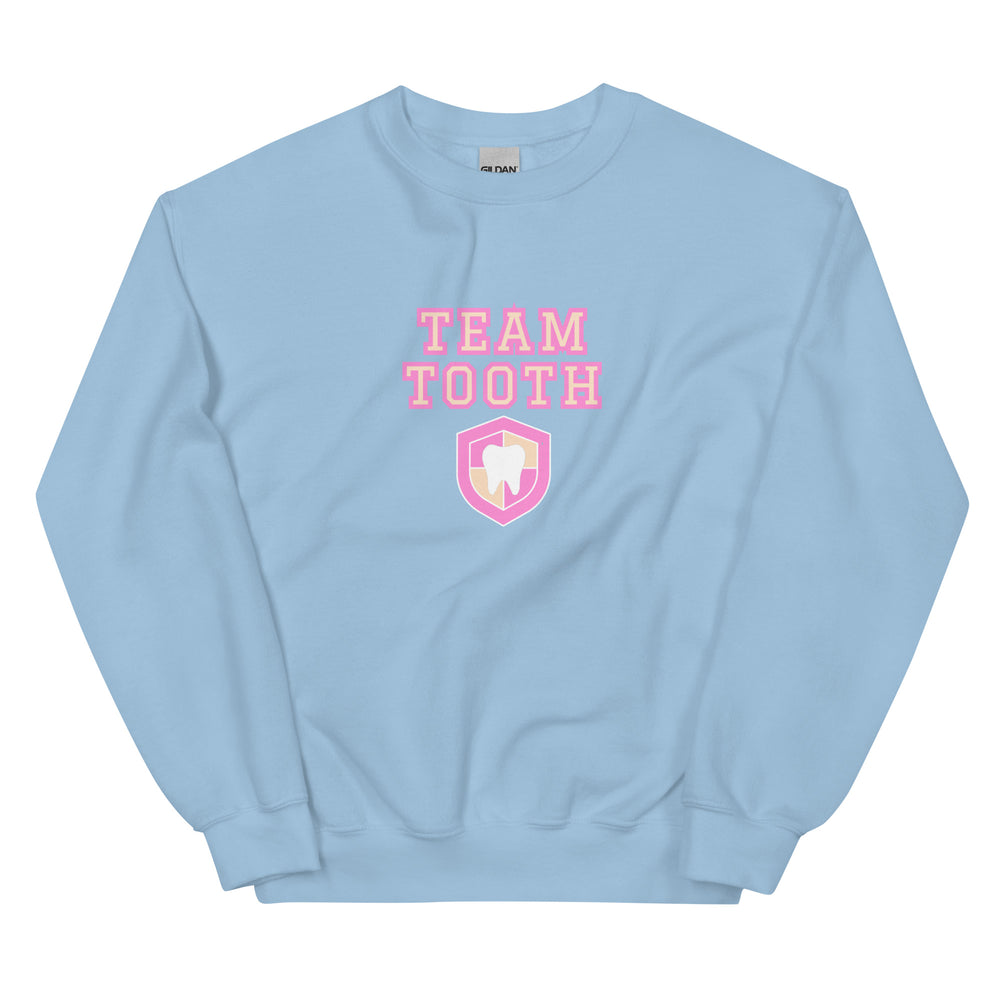 Team Tooth Sweatshirt- Pink and Nude Design