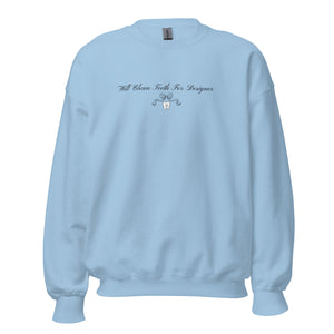 Will Clean Teeth For Designer Sweatshirt