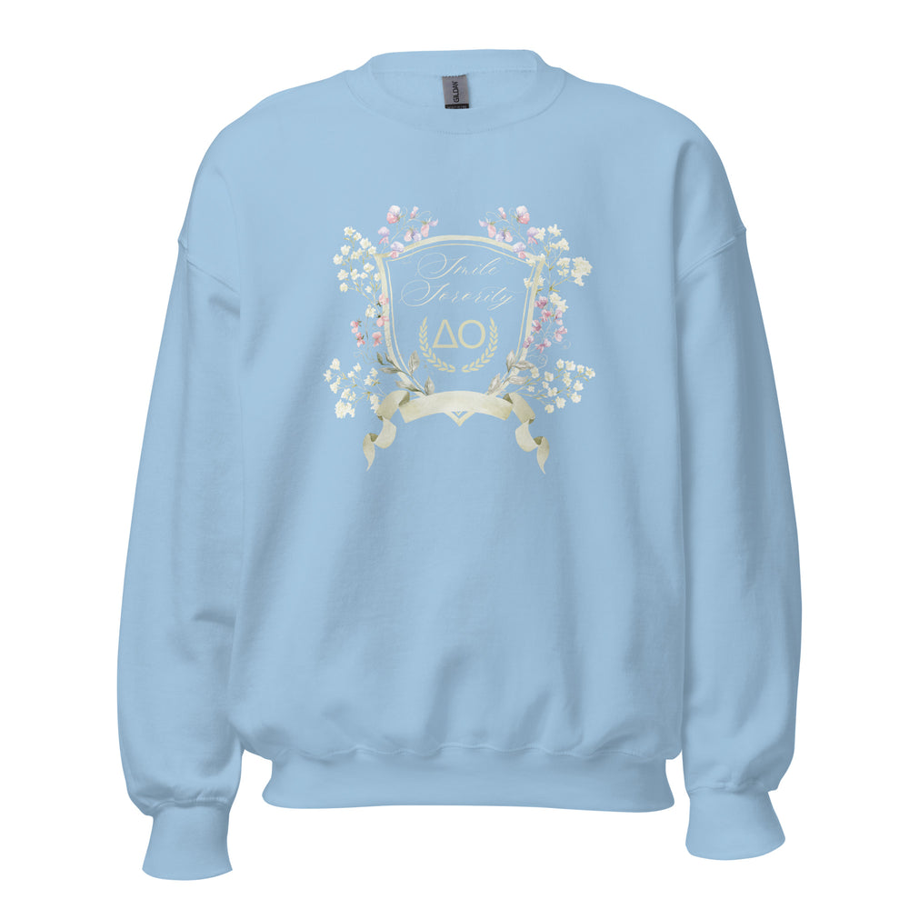 Smile Sorority Floral Sweatshirt