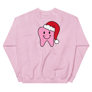 Holiday Smiles Sweatshirt- Pink & Red